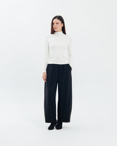 Heather Black Kae Winter Barrel Pants