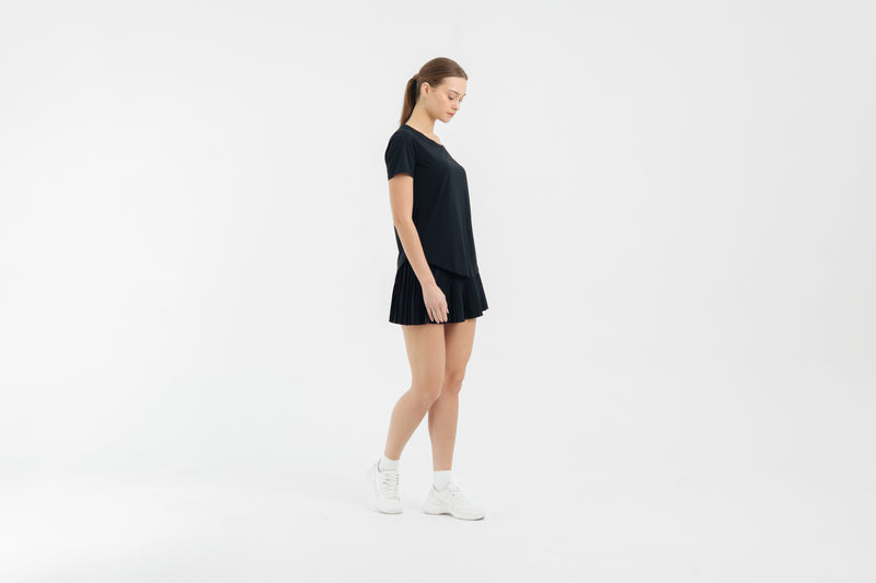 Black Breeze Bamboo Long Top