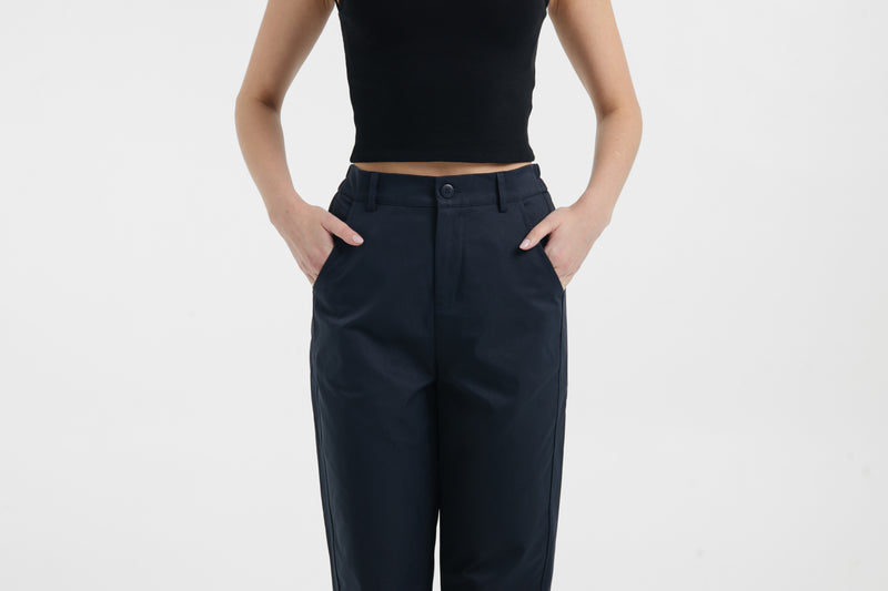 Navy Capri Pants