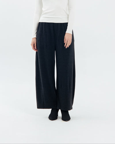 Heather Black Kae Winter Barrel Pants