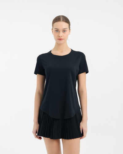 Black Breeze Bamboo Long Top