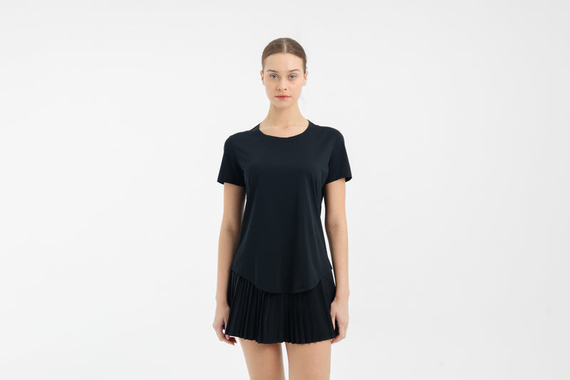 Black Breeze Bamboo Long Top