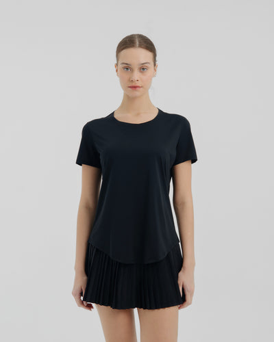Black Breeze Bamboo Long Top