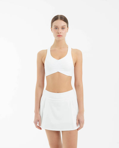 White Rally Bralette