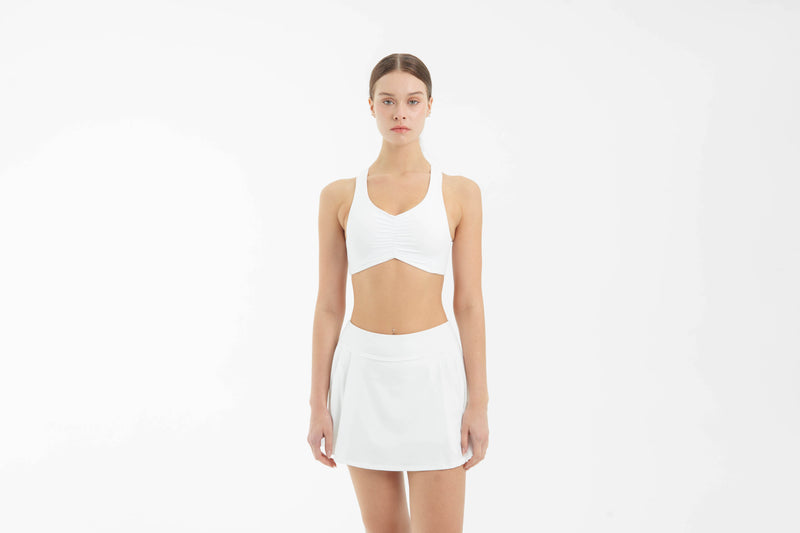 White Rally Bralette