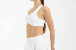 White Rally Bralette