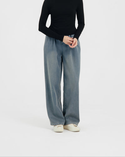 Light Blue Ultrawarm Winter Bamboo Jeans