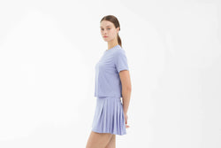 Periwinkle Breeze Bamboo Short Sleeve Top