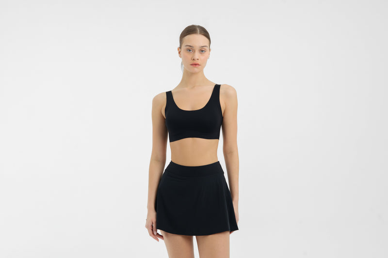 Black Lightweight Aeri Skirt