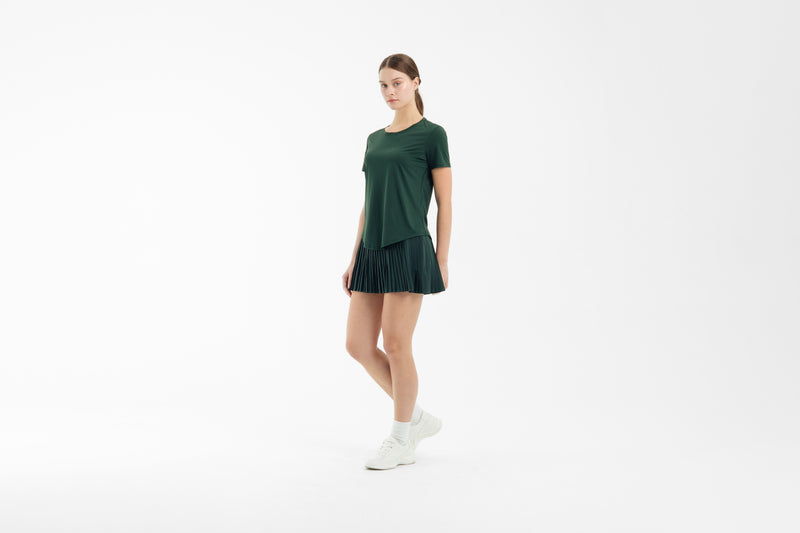 Dark Green Breeze Bamboo Long Top