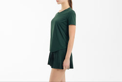 Dark Green Breeze Bamboo Long Top