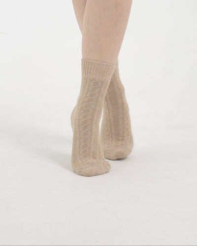Cable Winter Socks