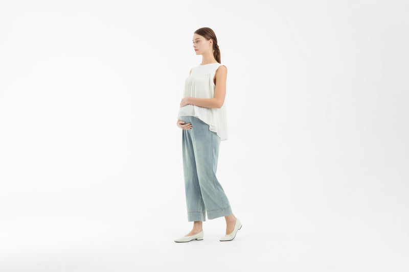 Light Blue Daily Ultrasoft Bamboo Maternity Jeans