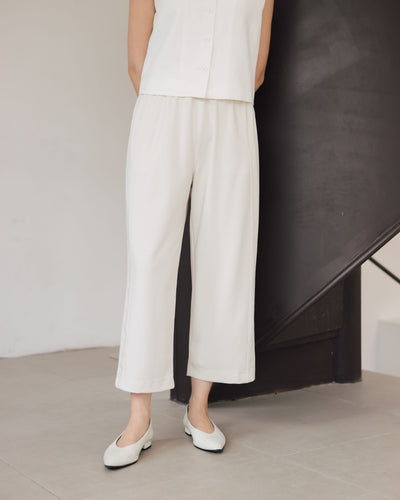 Cream Essential Bamboo Cullotes