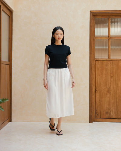 White Briela Skirt