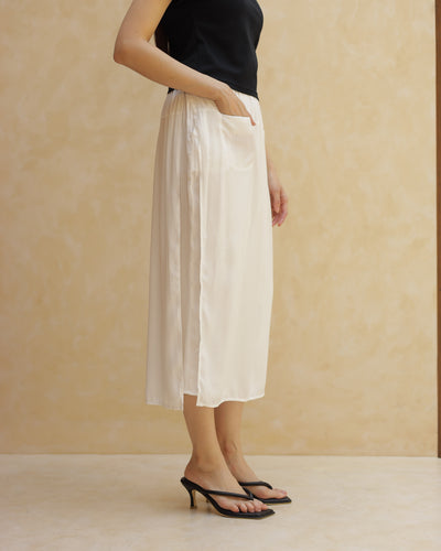 White Briela Skirt