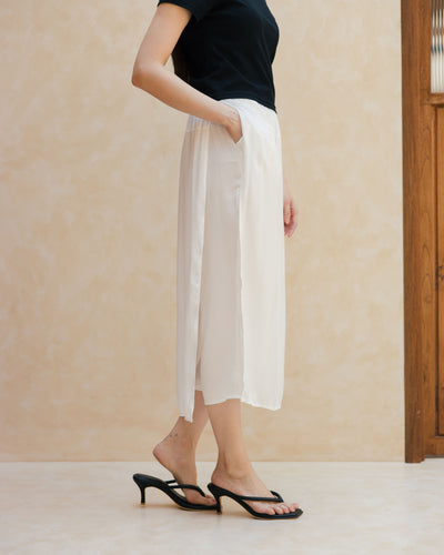 White Briela Skirt