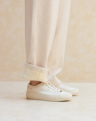 Cream Ultrawarm Winter Relaxed Pants