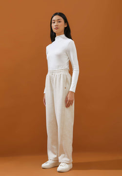 Beige Ultrawarm Winter Relaxed Pants - Hellolilo