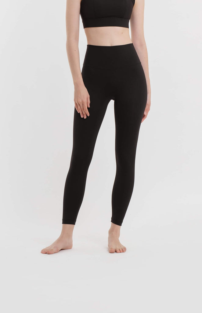 Black Slimming Compression Leggings (Cropped) – Hellolilo