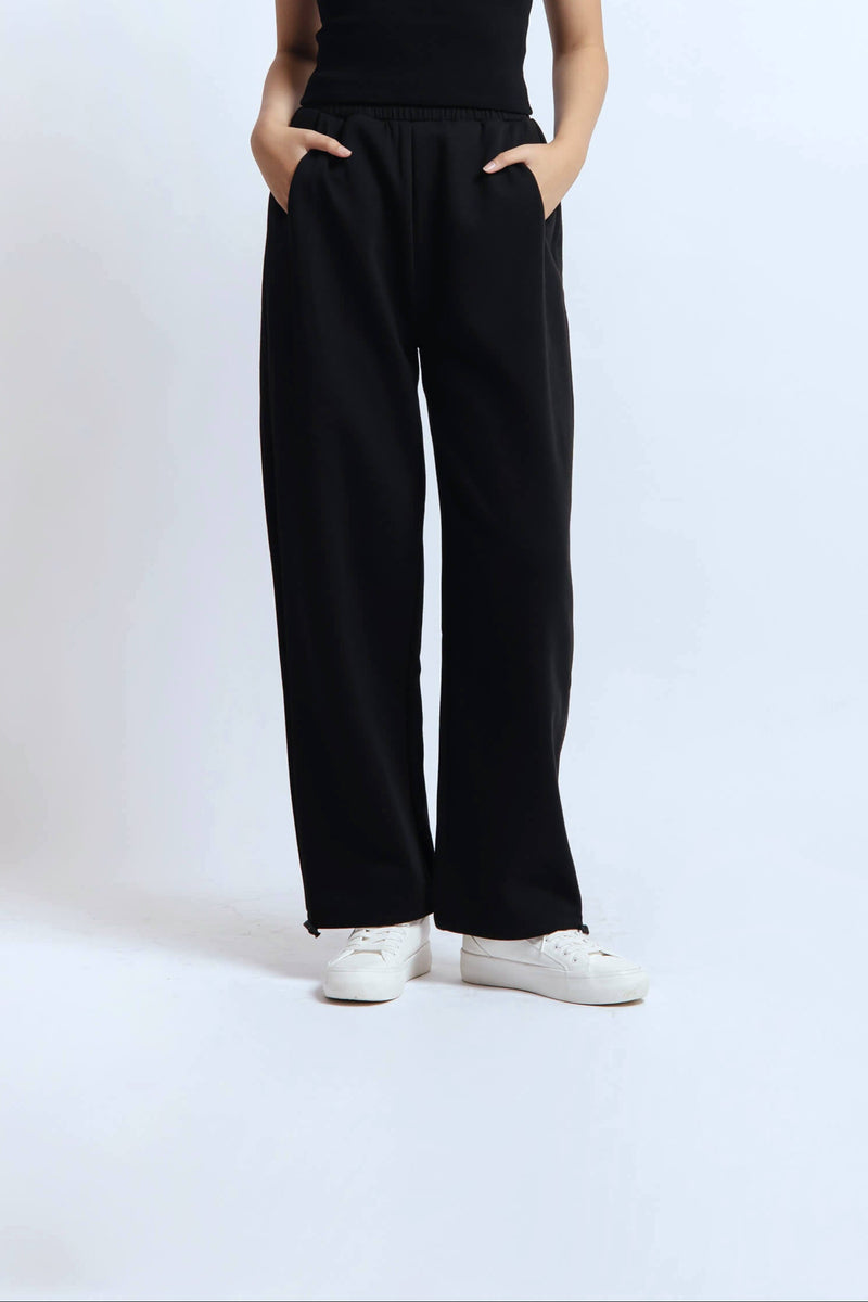 Black Two Way Winter Pants