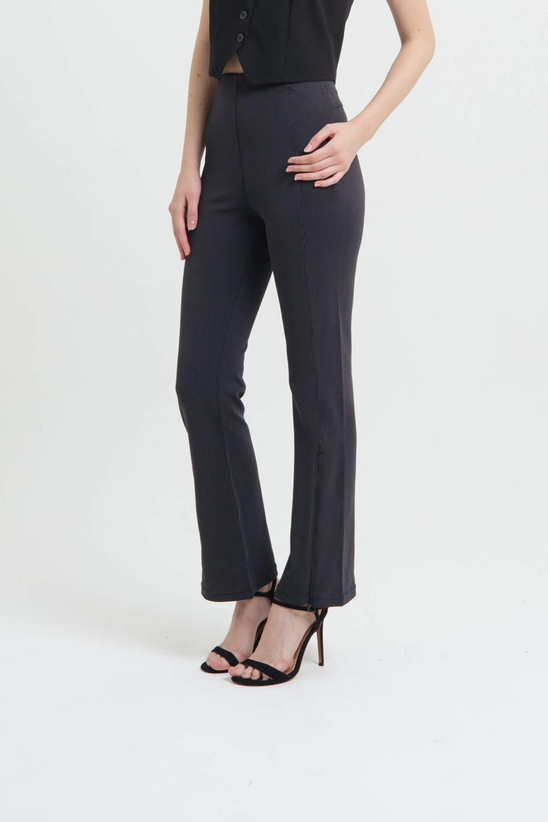 Black Luna Flare Pants - Hellolilo