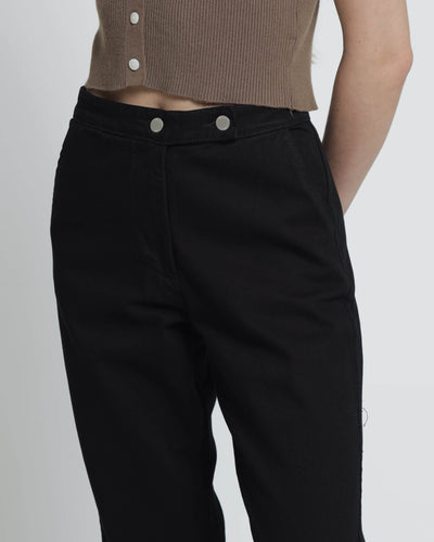 Black Relaxed Jeans - Hellolilo