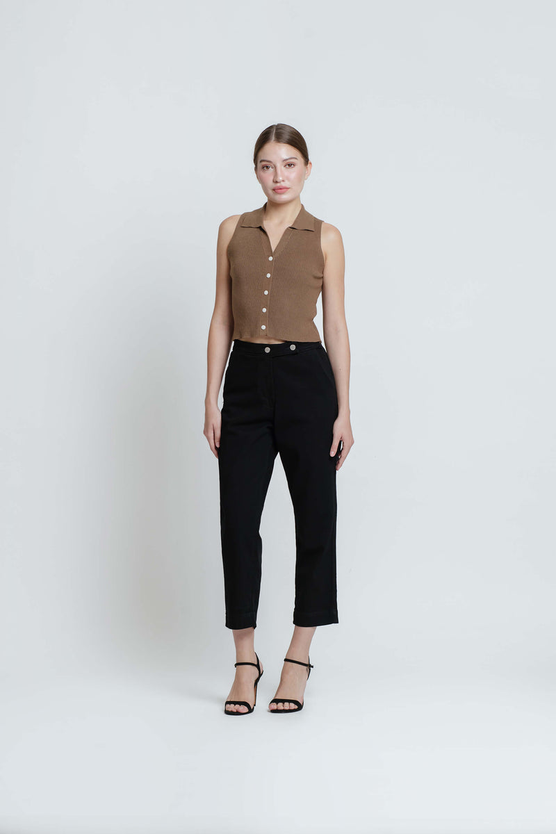 Black Relaxed Jeans - Hellolilo