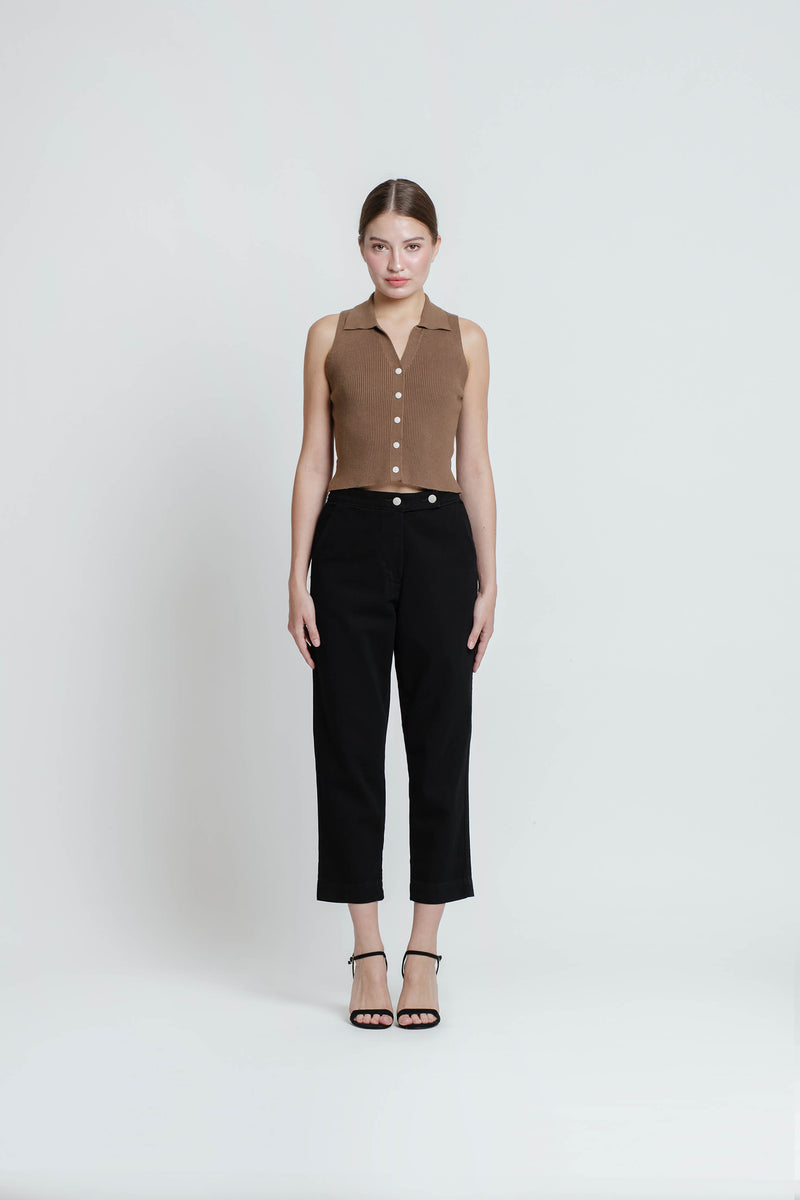 Black Relaxed Jeans - Hellolilo