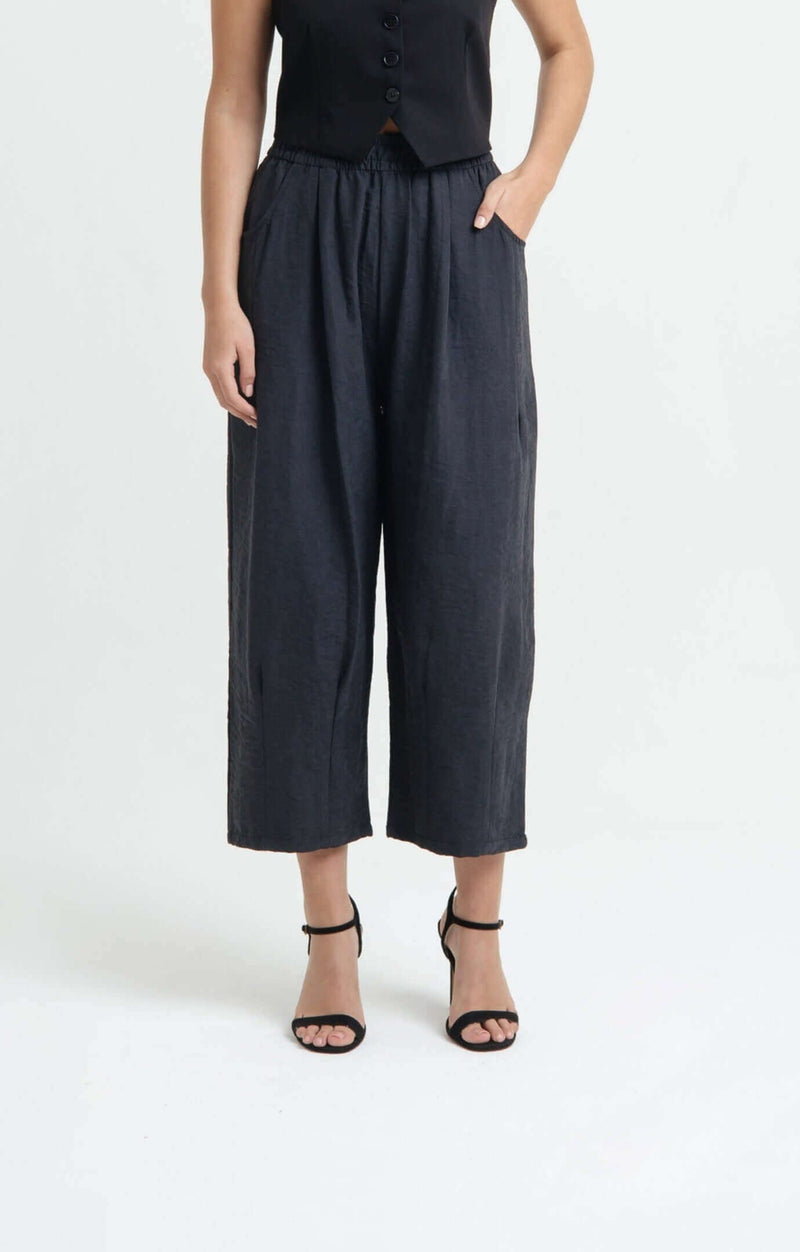 Black That Comfy Relaxed Pants - Hellolilo