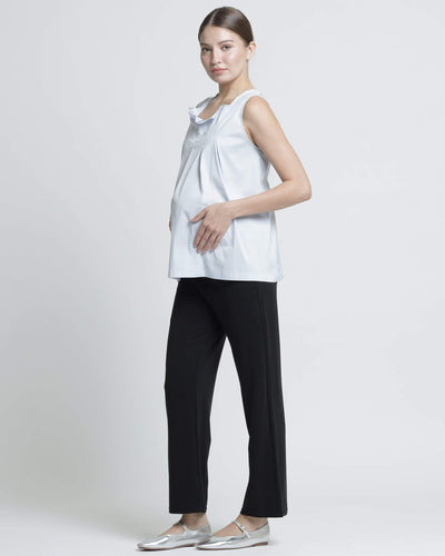 Black Ultrasoft Bamboo 2.0 Maternity Basic Pants - Hellolilo