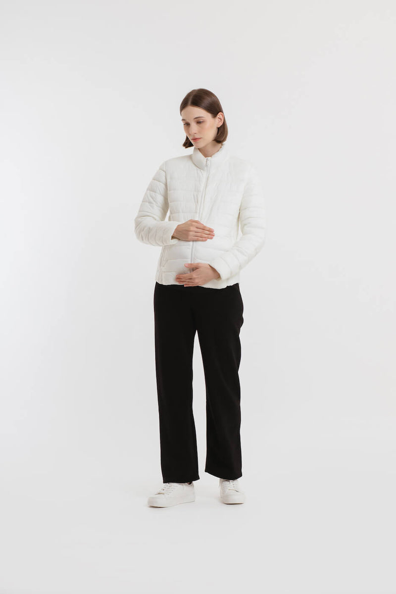 Black Ultrasoft Winter Maternity Pants - Hellolilo