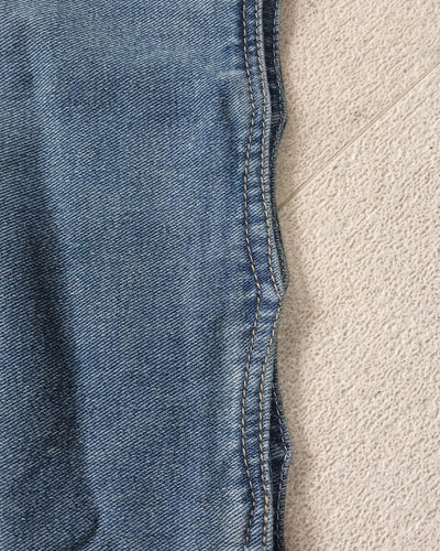 Defective Sale Scallop Denim Shorts - Hellolilo