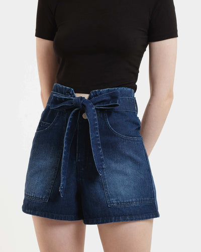 Defective Weekend Denim Shorts - Hellolilo