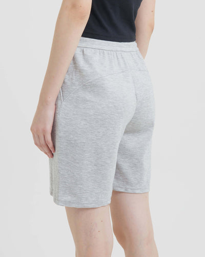 Grey Bamboo Lyocell Daily Shorts - Hellolilo