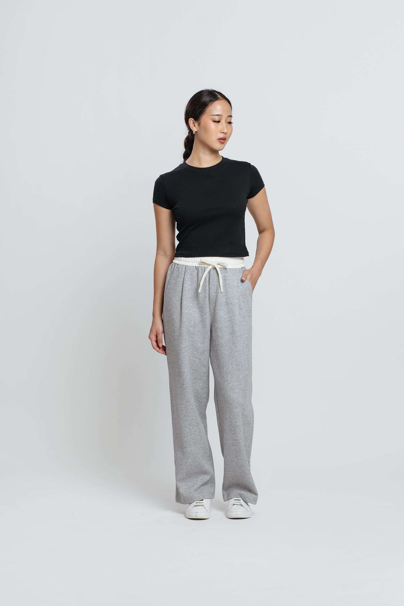 Grey Deux Pants - Hellolilo