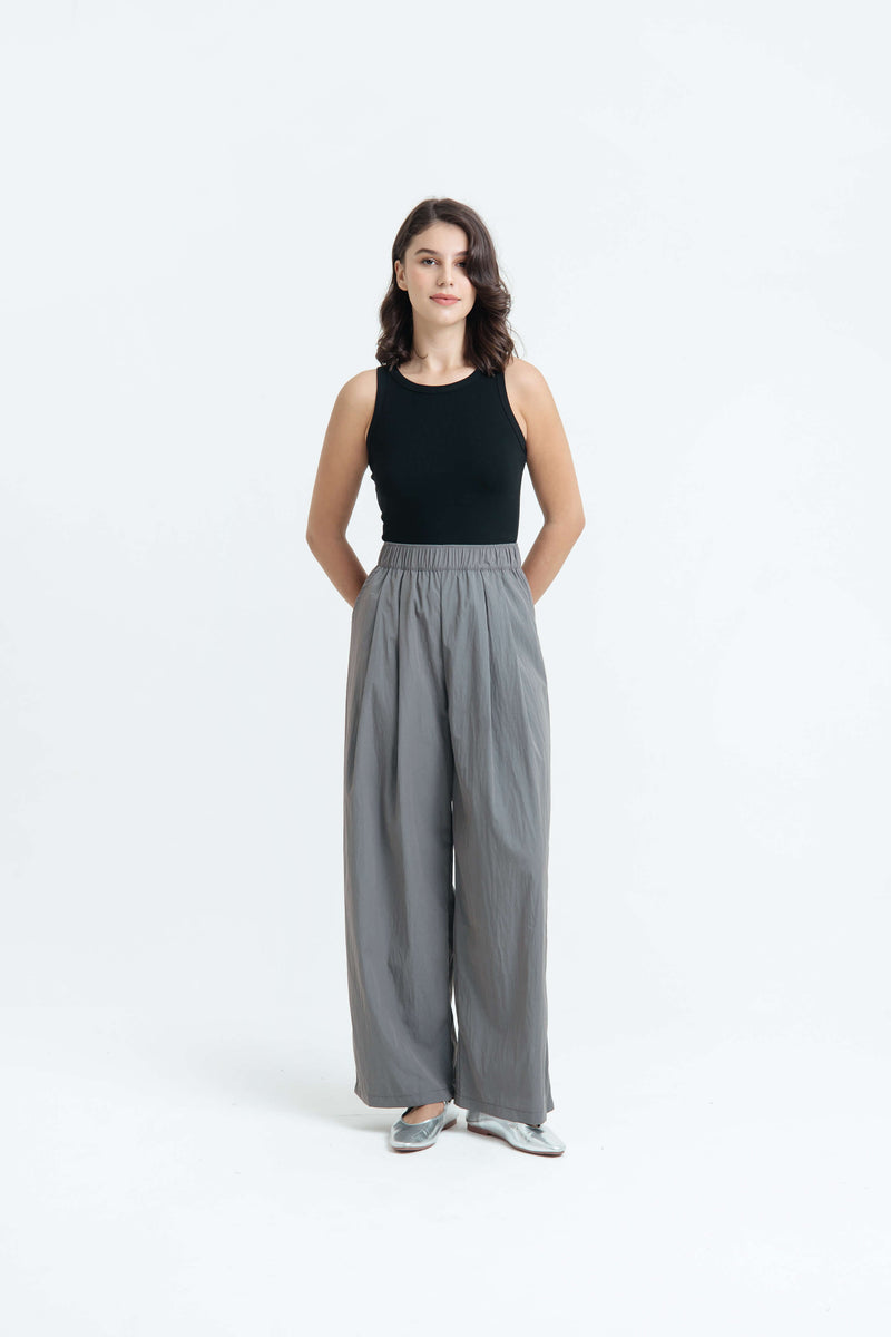 Grey That Perfect Loose Pants - Hellolilo