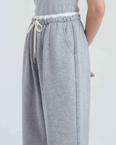 Grey Two Tone Pants - Hellolilo