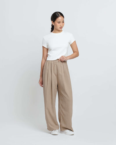 Taupe That Comfy Long Pants - Hellolilo