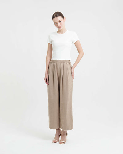 Taupe That Comfy Long Pants - Hellolilo