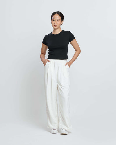 White That Comfy Long Pants - Hellolilo