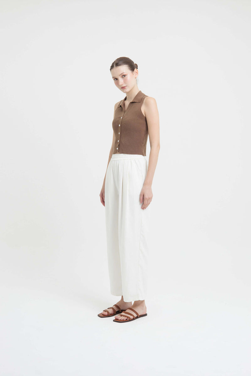 White That Comfy Long Pants - Hellolilo